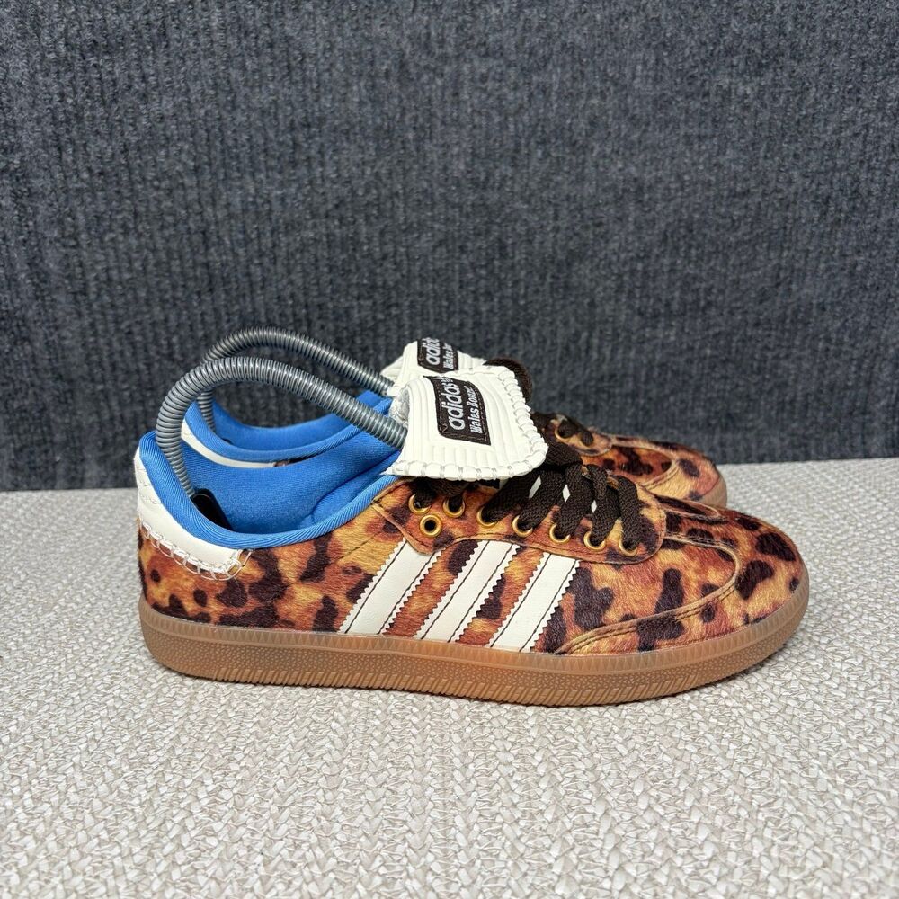 Adidas Wales Bonner Samba Pony Leopard Brown Athletic Shoes Women’s 6.5 IE0578